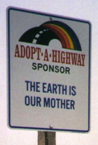 The Earth Is Our Mother Sign